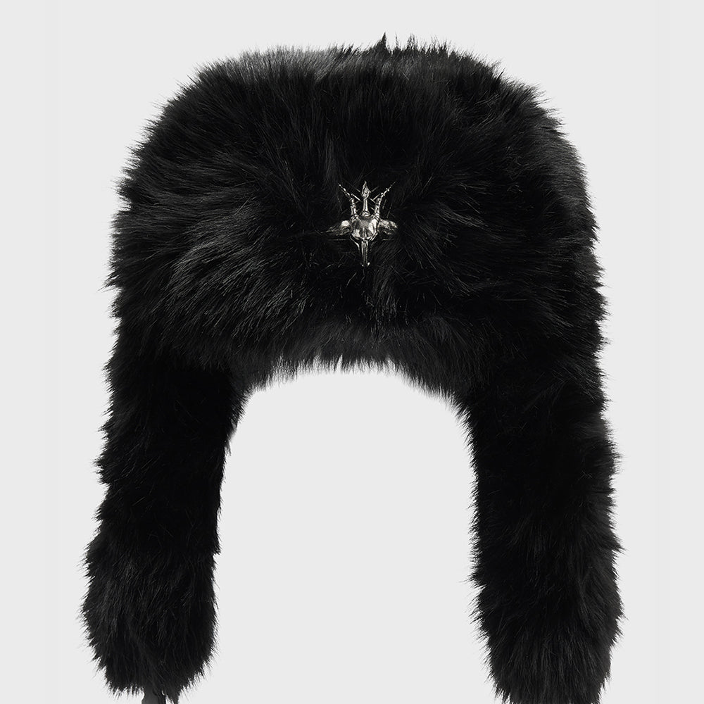 Baphomet Trapper Hat, view 2
