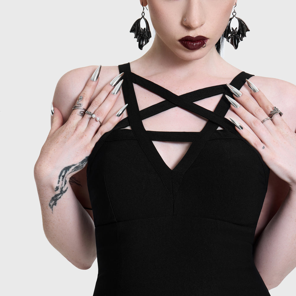 Betty Rage Pin-Up Dress [B] ‐ Killstar