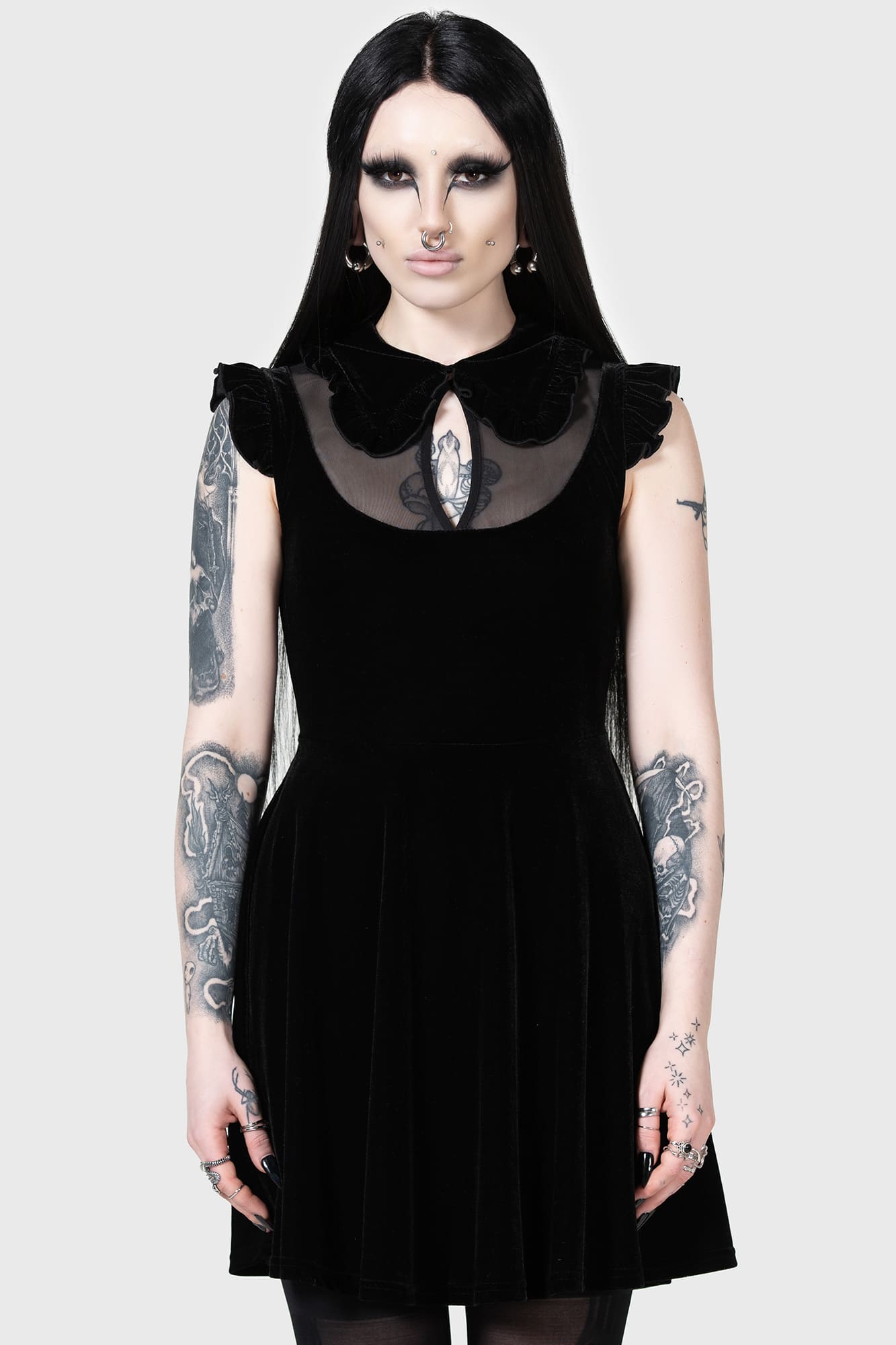 blue dress for baby girl Gothic Rock
