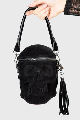 Grave Digger Skull Handbag [VELVET] Resurrect