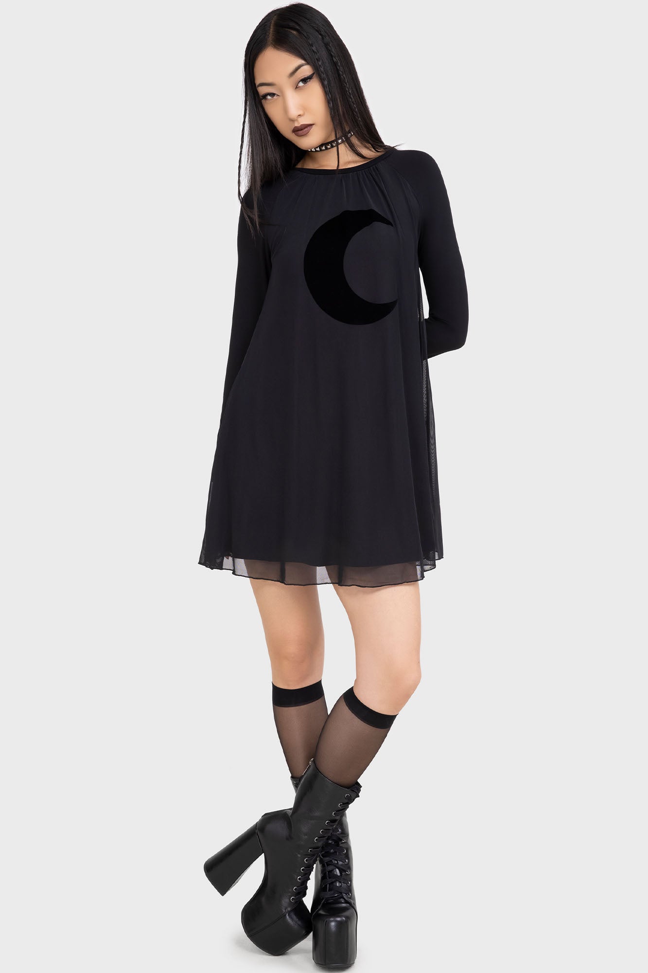 LunarApexRaglanDress-