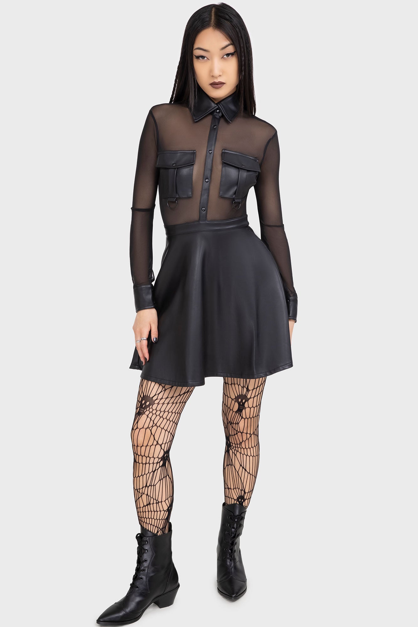 killstar melisandra midi dress Shadowsinger Dress