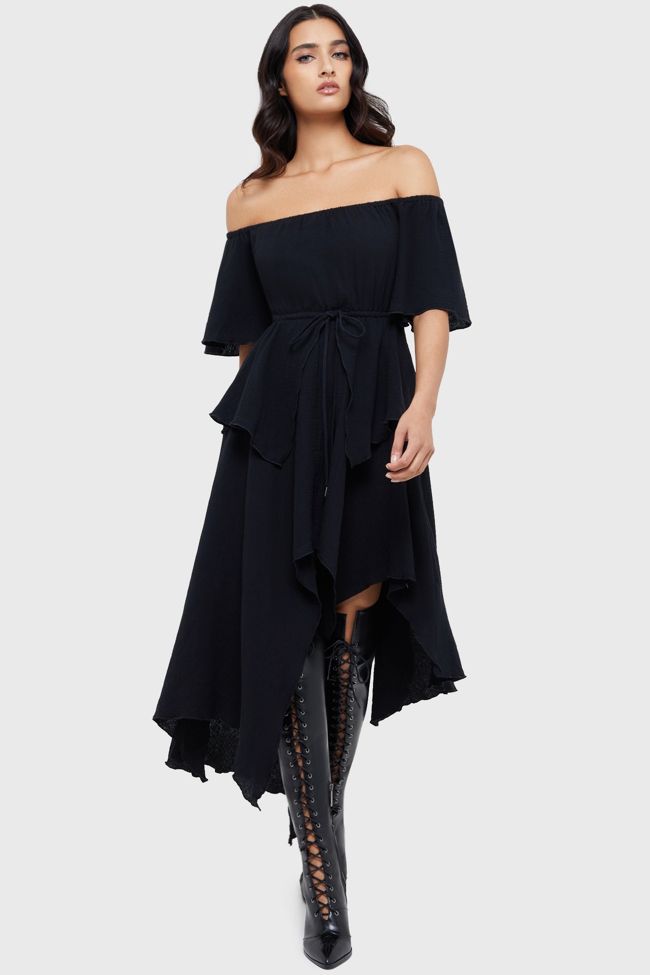 Dahlia Dress | Rust