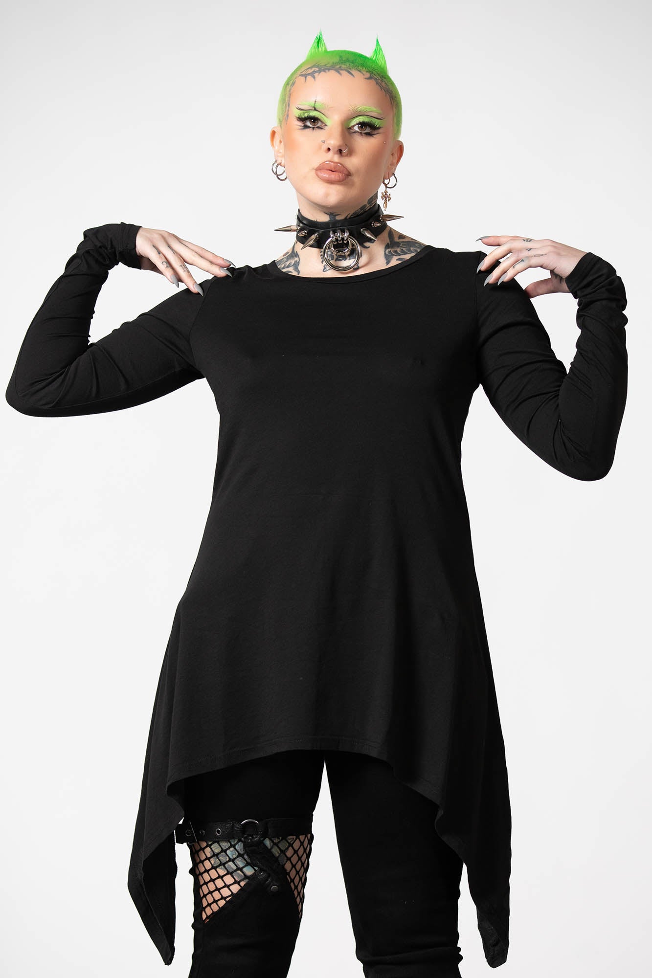 Cora Long Sleeve Top Killstar