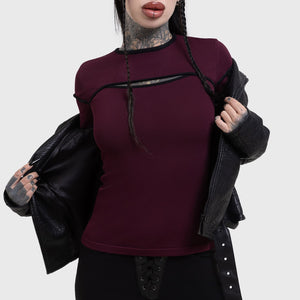 Abyssal Elegy Knitted Top