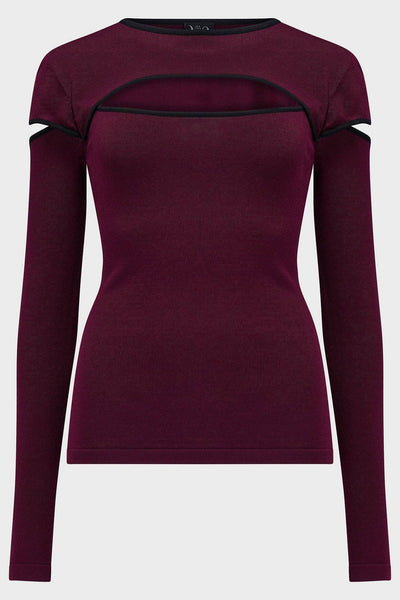 Abyssal Elegy Knitted Top