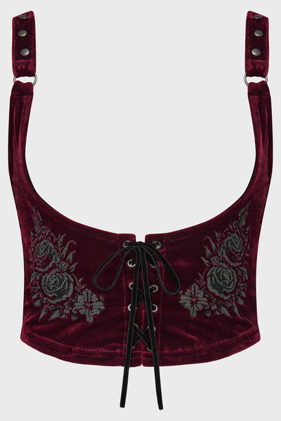 A Devil's Rose Underbust Corset Top