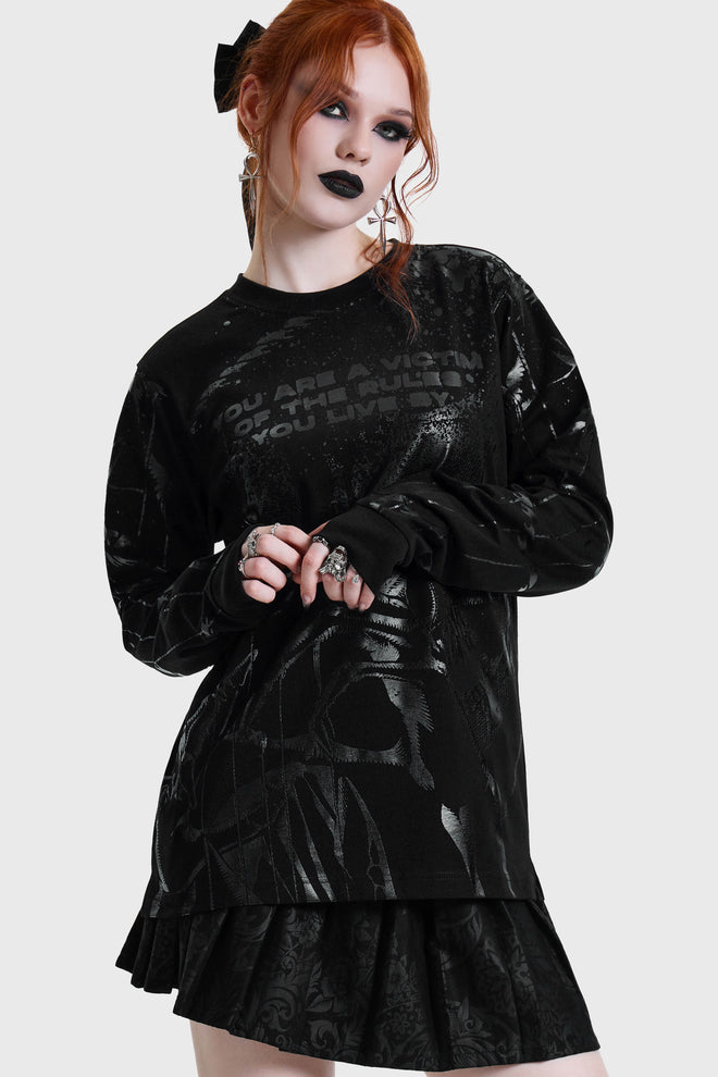 All Stringed Along Long Sleeve T-Shirt