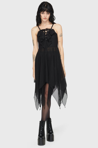 Anshee Lace-Up Dress | Killstar Anshee Lace-Up Dress | Killstar