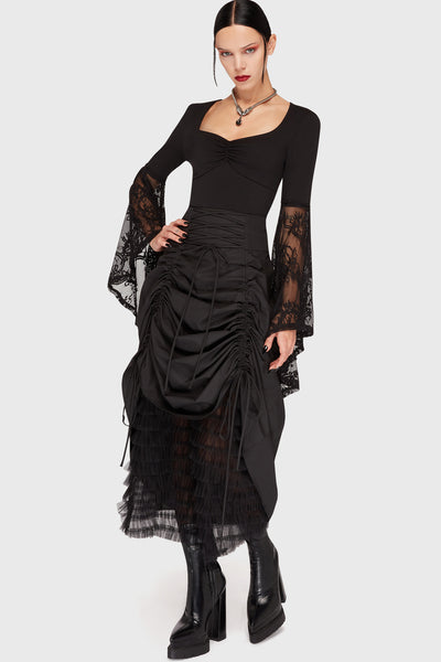 Araminta's Lament Midi Skirt