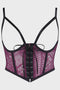 Arden Lace Basque [Plum]