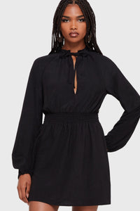 Autumna Mini Dress [Black]
