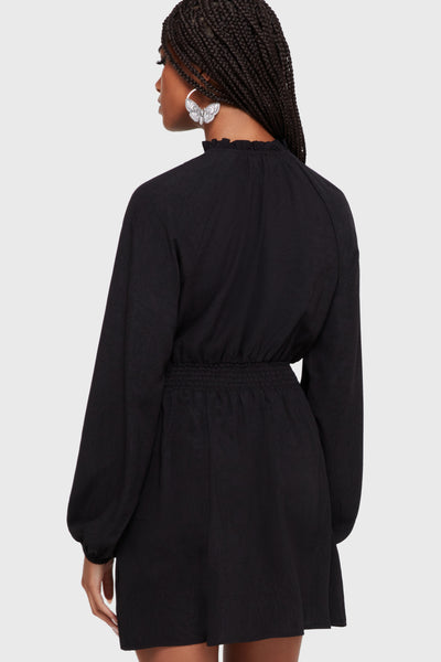 Autumna Mini Dress [Black]