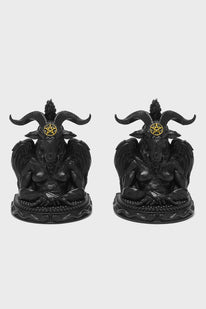 Baphomet Bookends