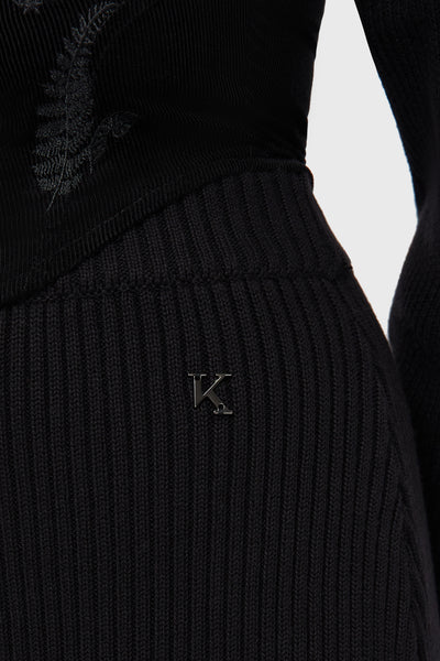 Belinda's Woe Maxi Skirt [Black]