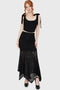 Belladonna Lace Maxi Skirt [Black]