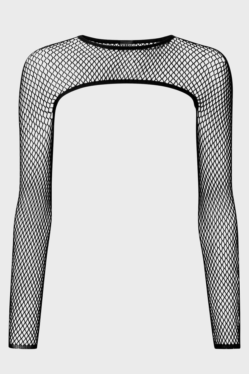 Bite Me Fishnet Bolero [B]