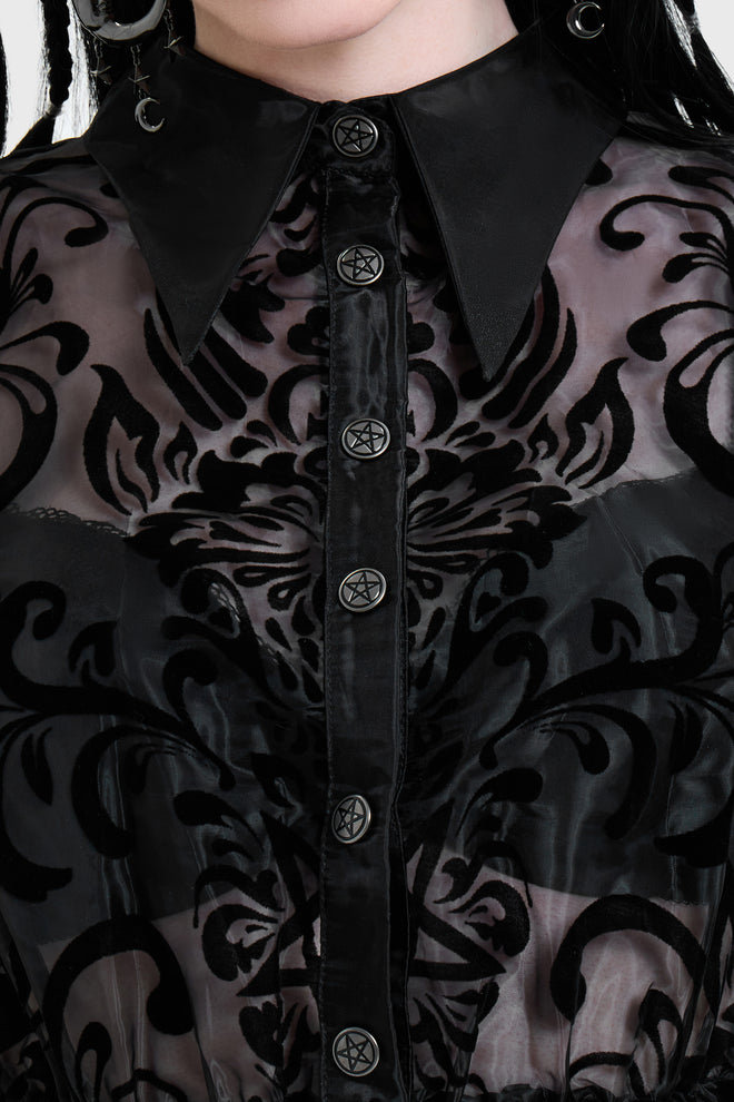 Bloodlust Organza Mini Dress