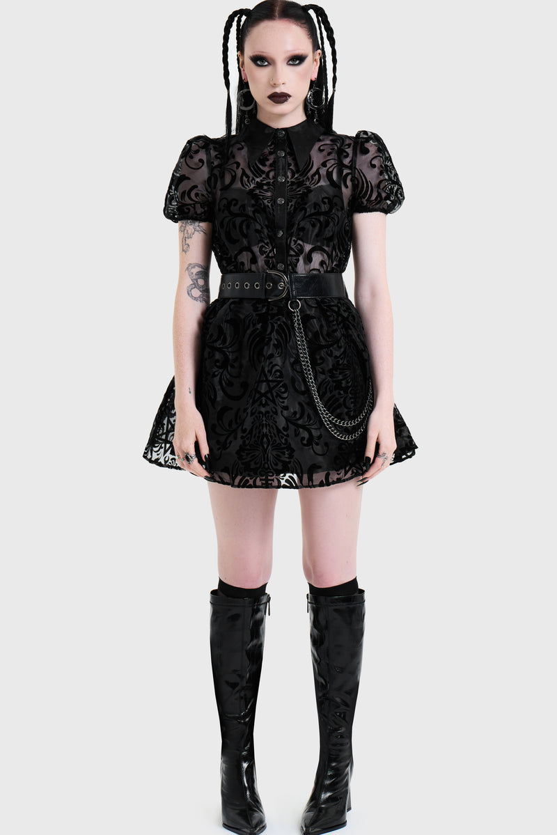 Bloodlust Organza Mini Dress