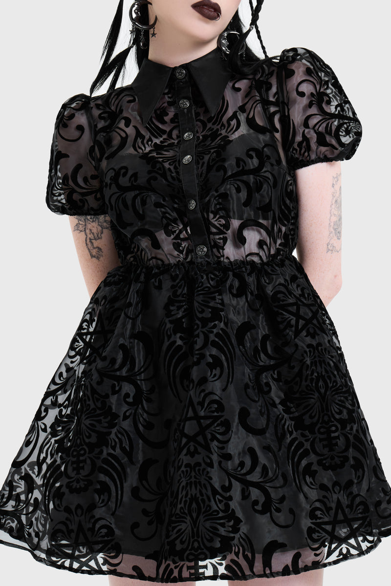 Bloodlust Organza Mini Dress