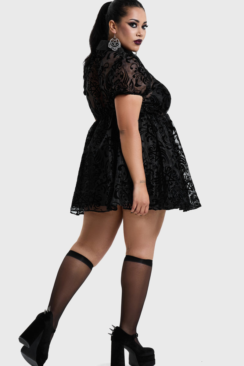 Bloodlust Organza Mini Dress