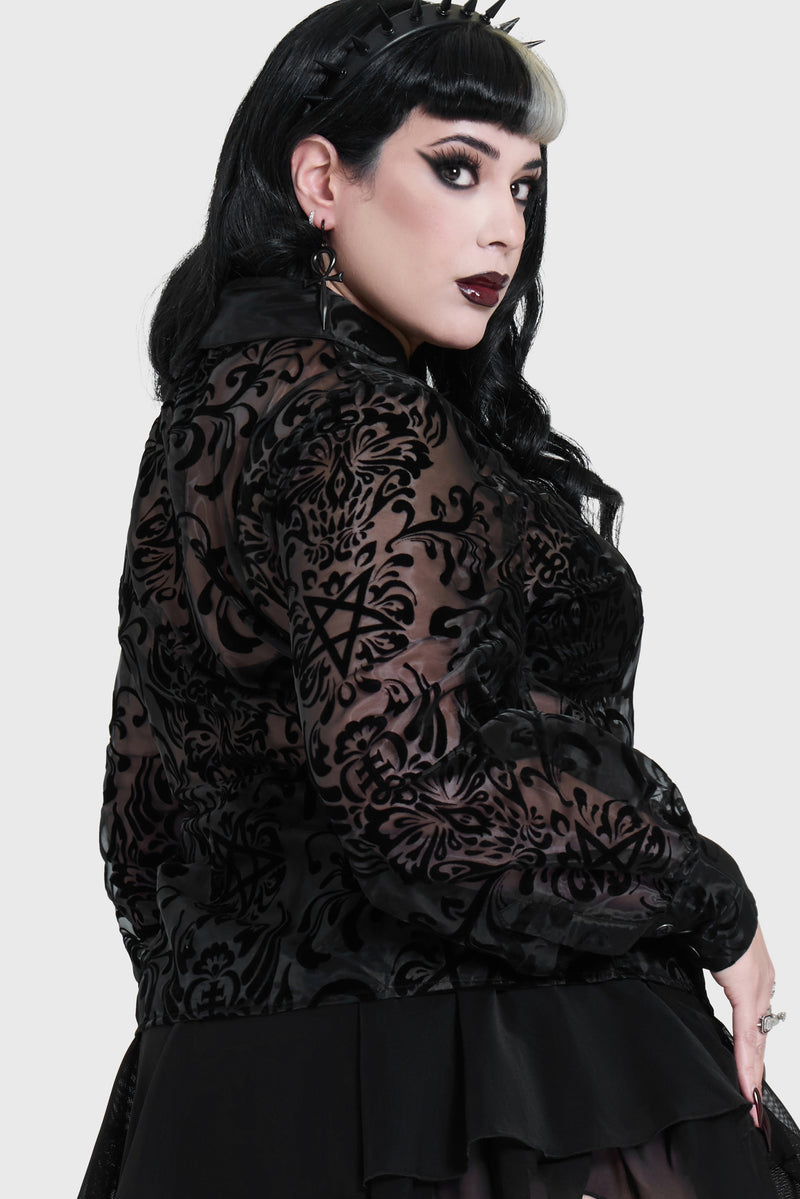 Bloodlust Organza Mini Dress