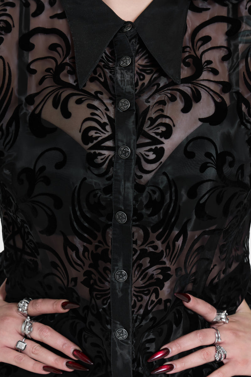 Bloodlust Organza Mini Dress