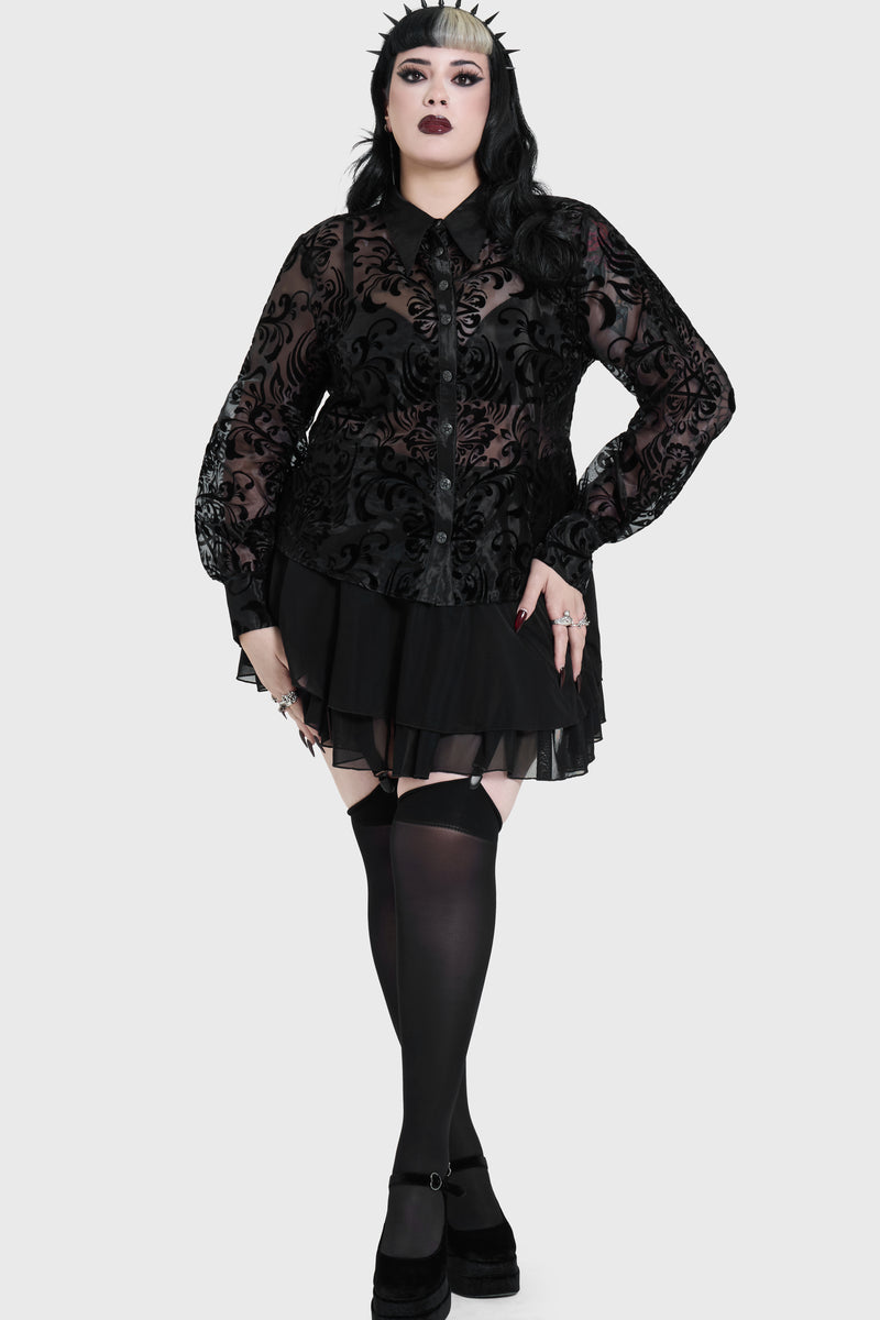 Bloodlust Organza Mini Dress