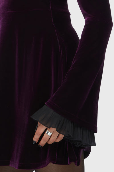 Beatrix Dress [Purple]