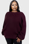 Belinda Sweater [AUBERGINE]