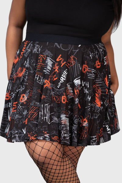 Carrie Skater Skirt [PLUS]