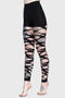 Carved Up Slashed Tights