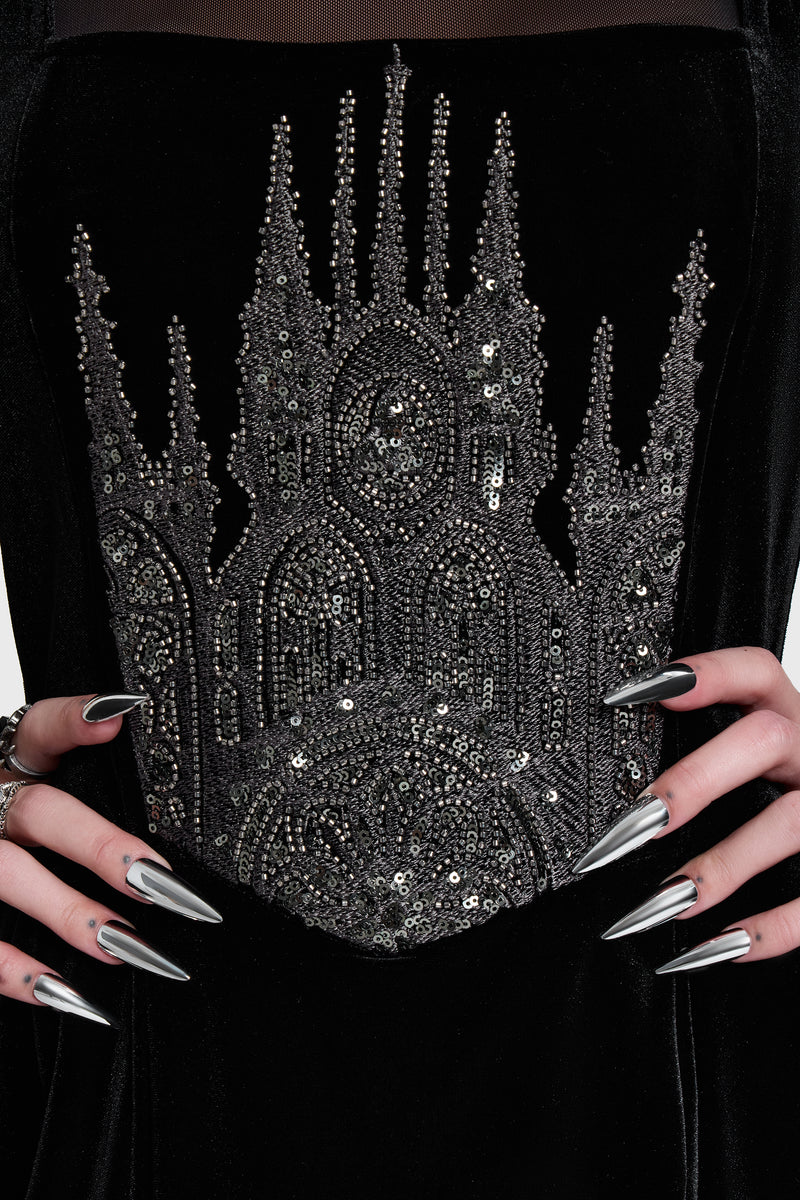 Cathedra Corset Mini Dress