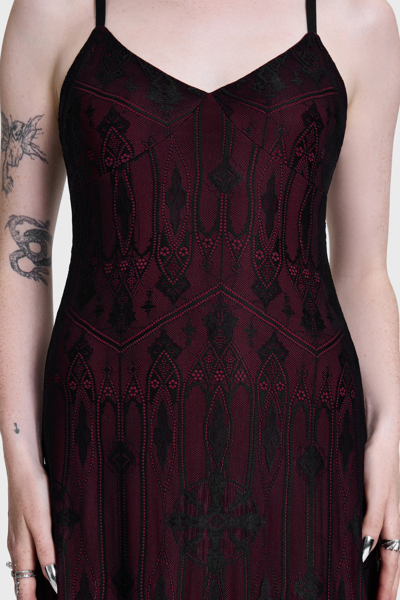 Cathedral Curse Slip Dress