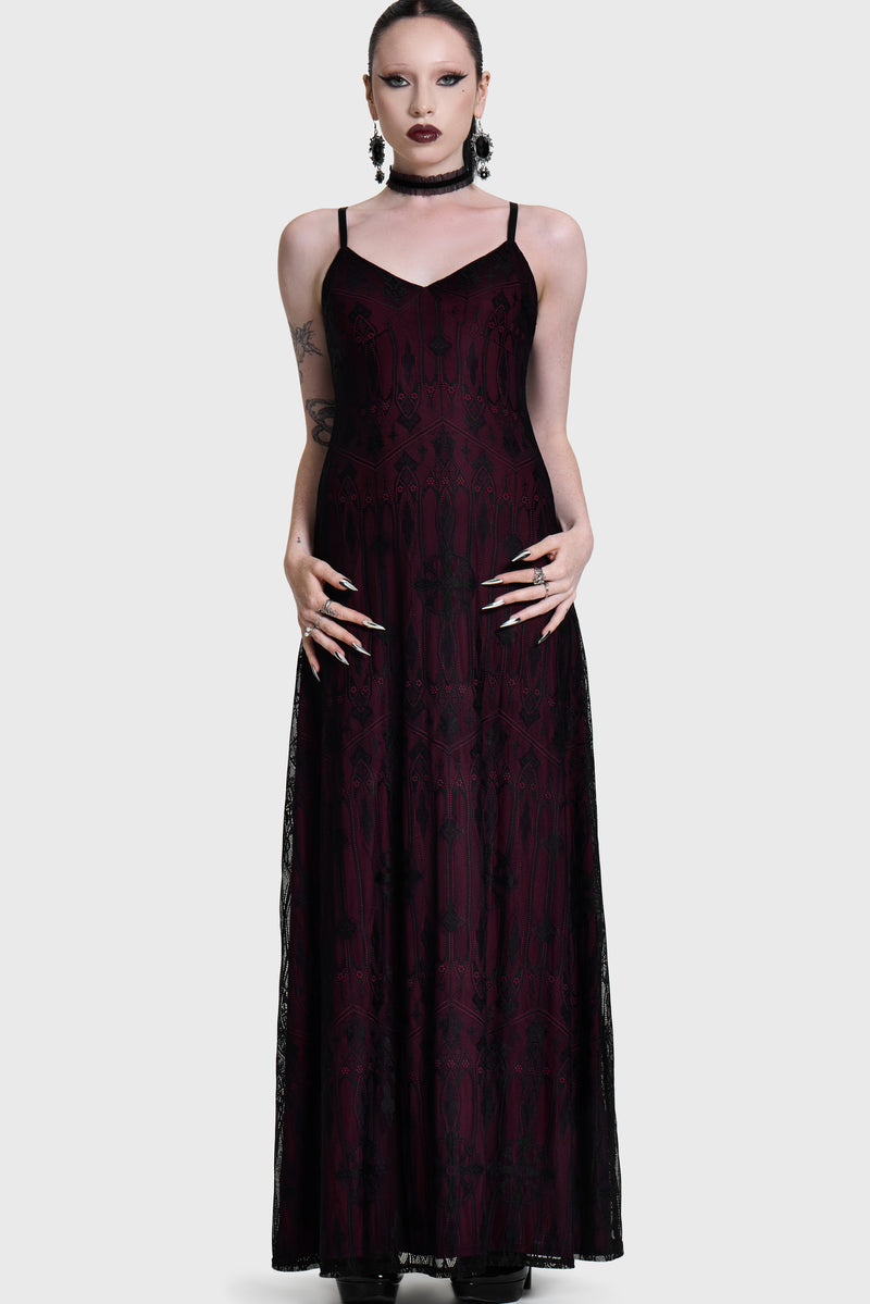 Cathedral Curse Slip Dress