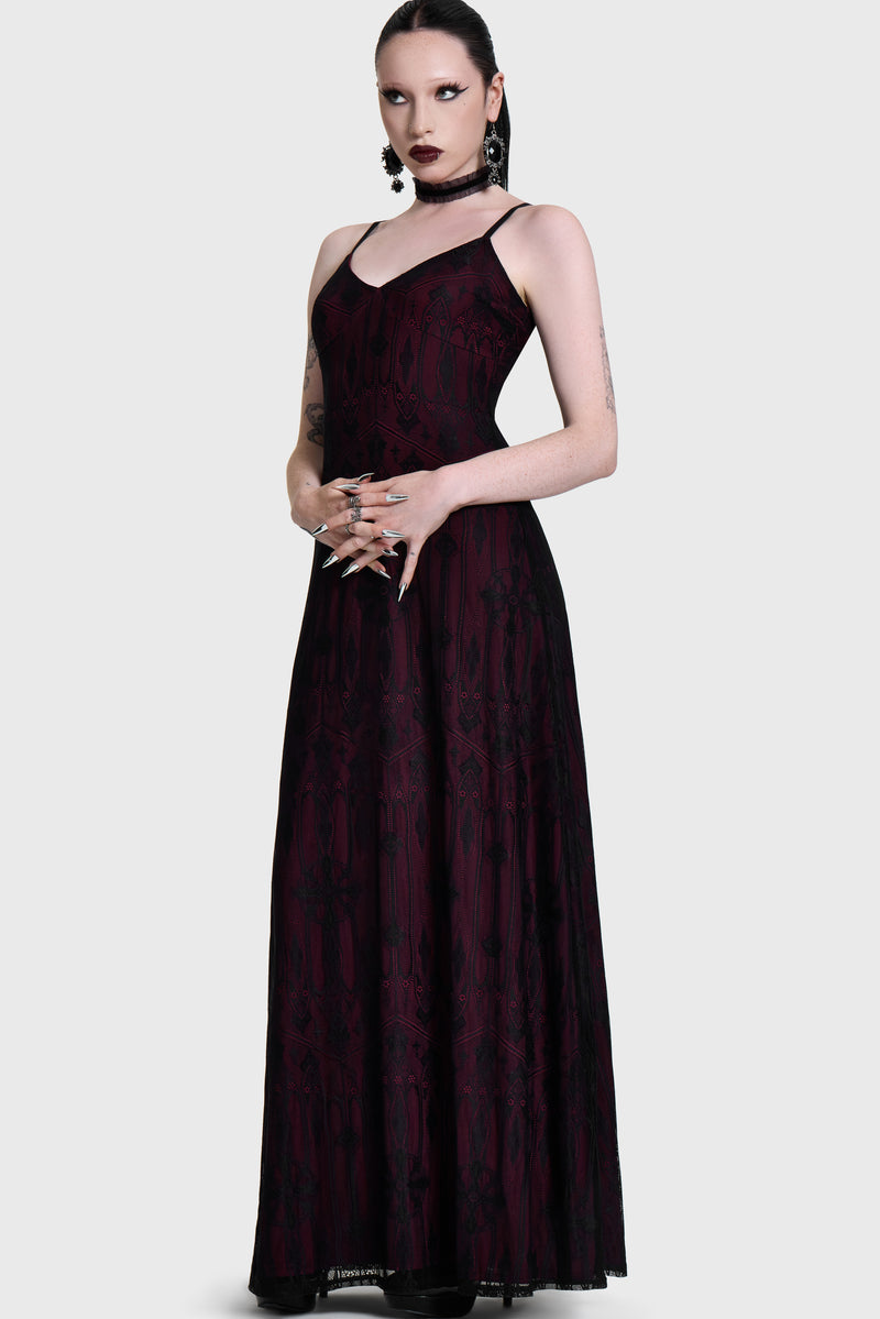 Cathedral Curse Slip Dress