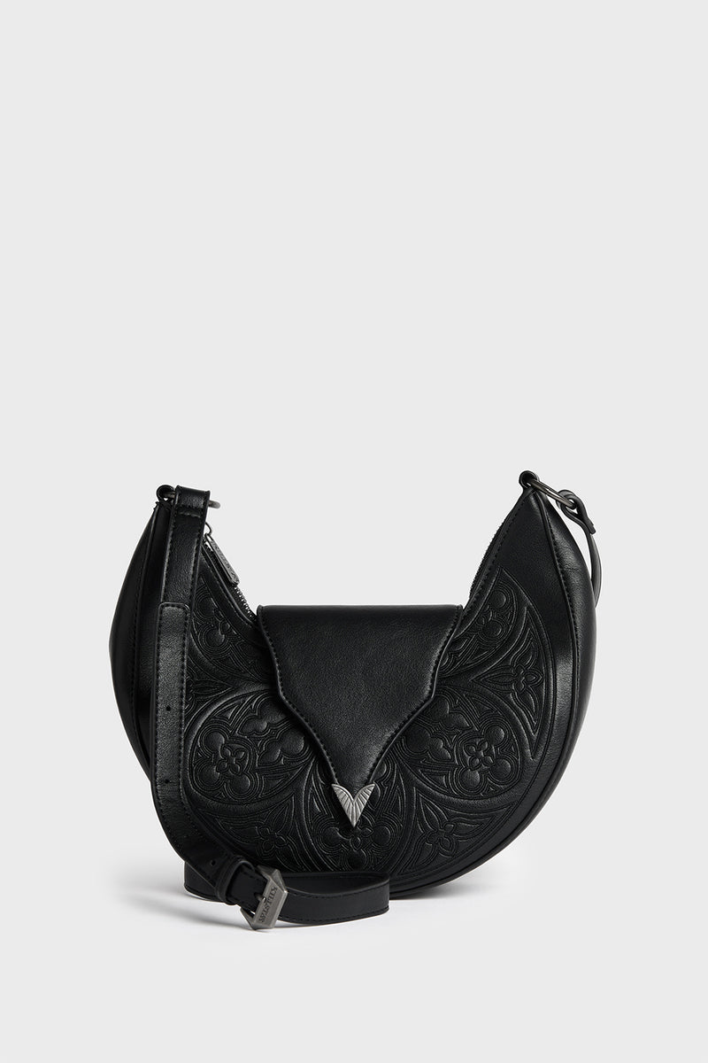 Cathedra Embroidered Crossbody Bag
