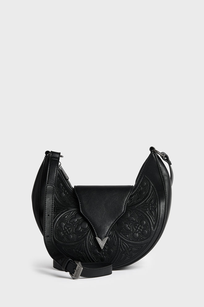 Cathedra Embroidered Crossbody Bag
