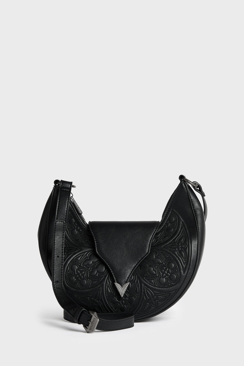 Cathedra Embroidered Crossbody Bag