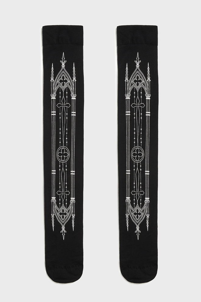 Cathedra Knee High Socks