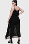 Cathedral Garden Chiffon Ruffle Maxi Dress
