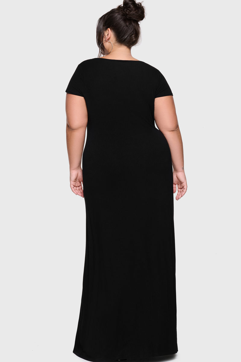 Chapel Blessing Hook & Eye Maxi Dress