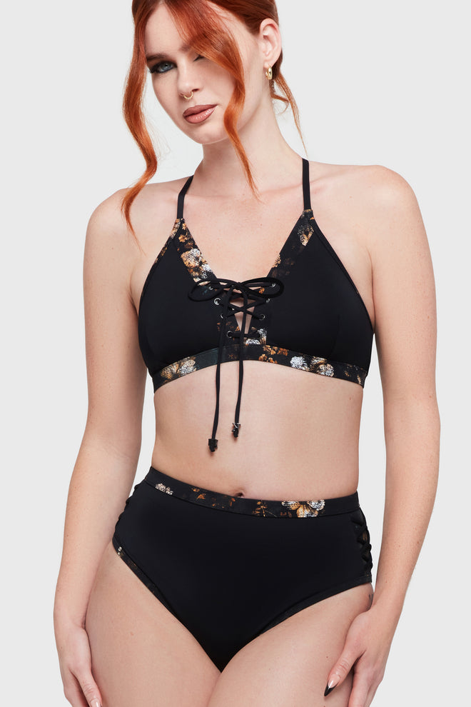 Cinder Root Bikini Top
