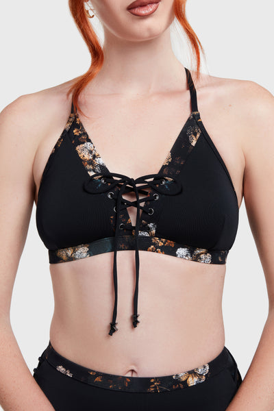 Cinder Root Bikini Top