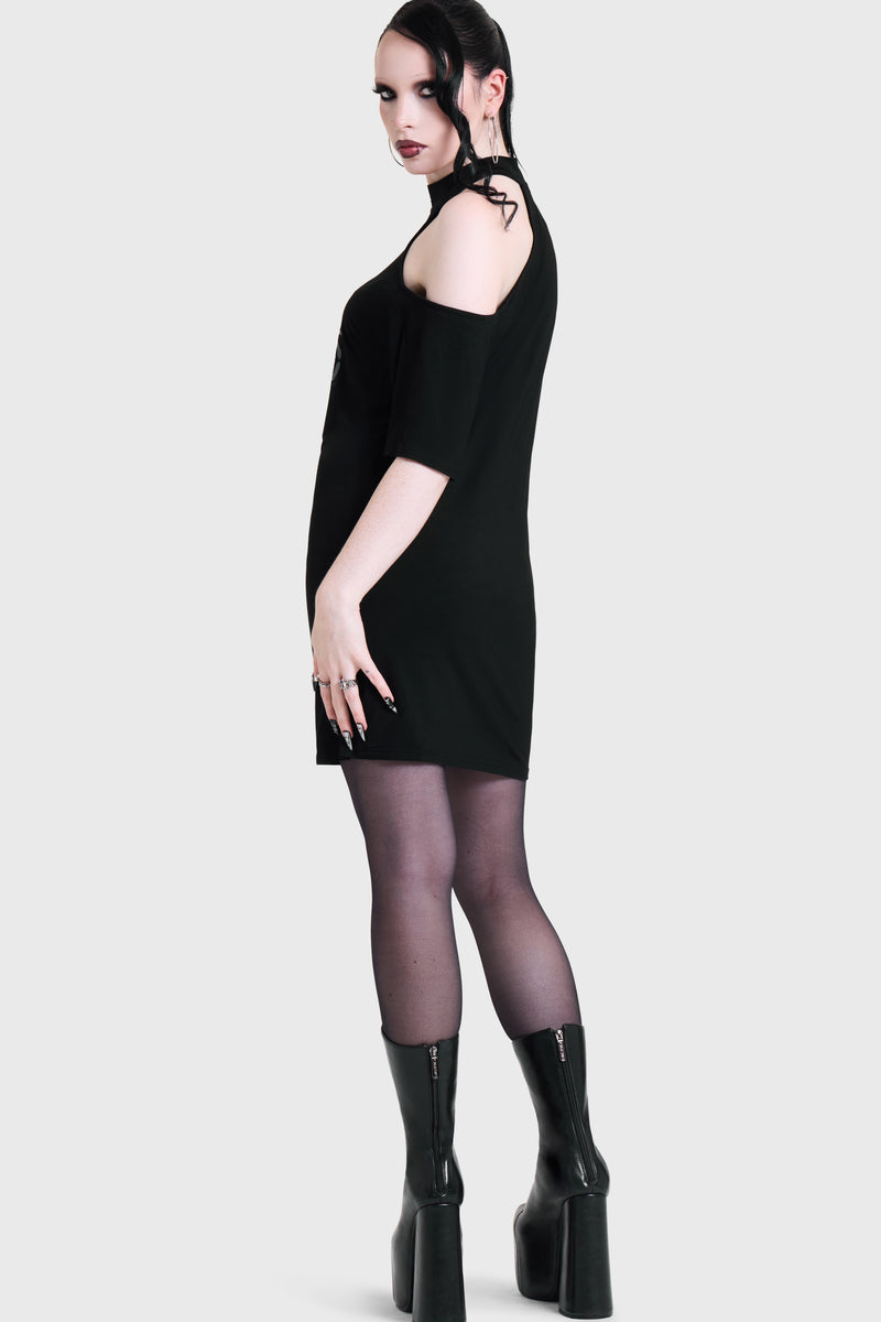 COME OUT AT NIGHT T-SHIRT DRESS