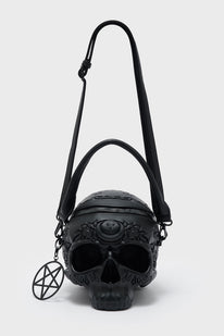 Contact The Dead Skull Handbag