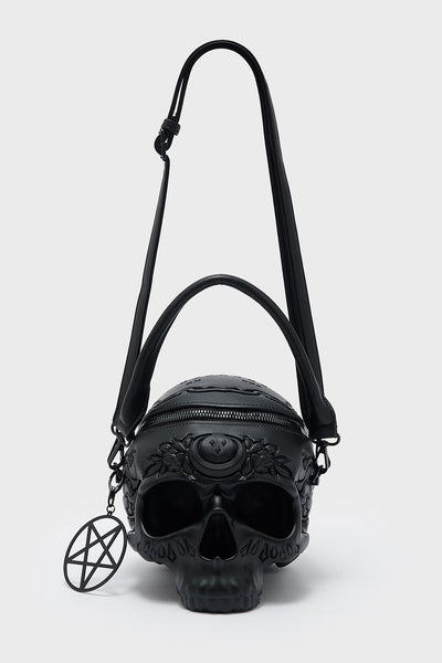 Contact The Dead Skull Handbag