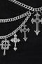 Crucifix Chain Belt