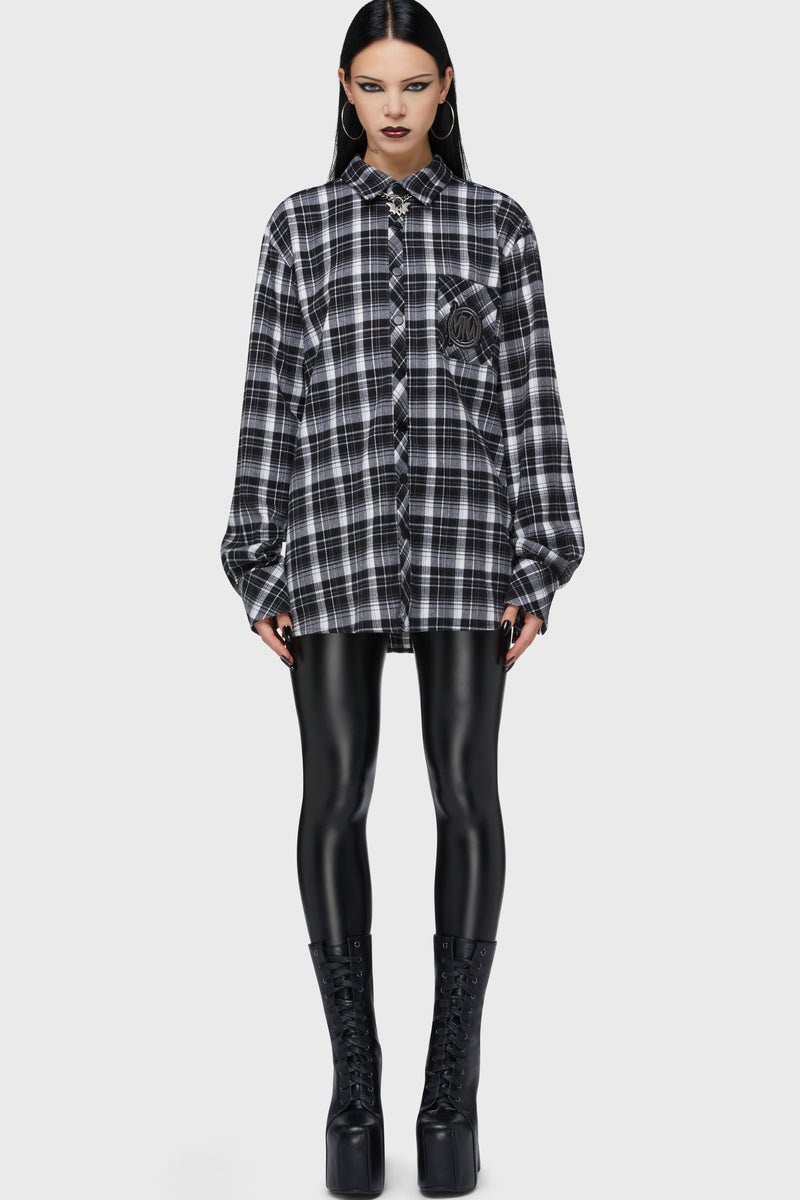 Cause Of Death Flannel Shirt