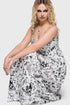 Junniper Maxi Dress [WHITE/BLACK]